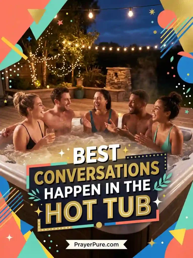 Hot Tub Captions for Friends