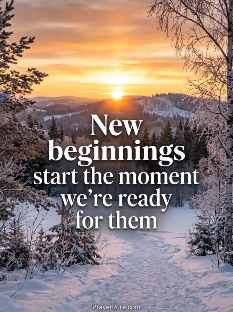January Quotes About New Beginnings