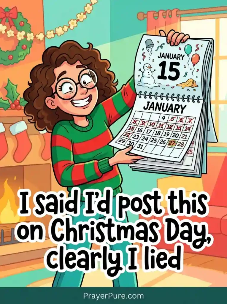 Late Christmas One-Liners