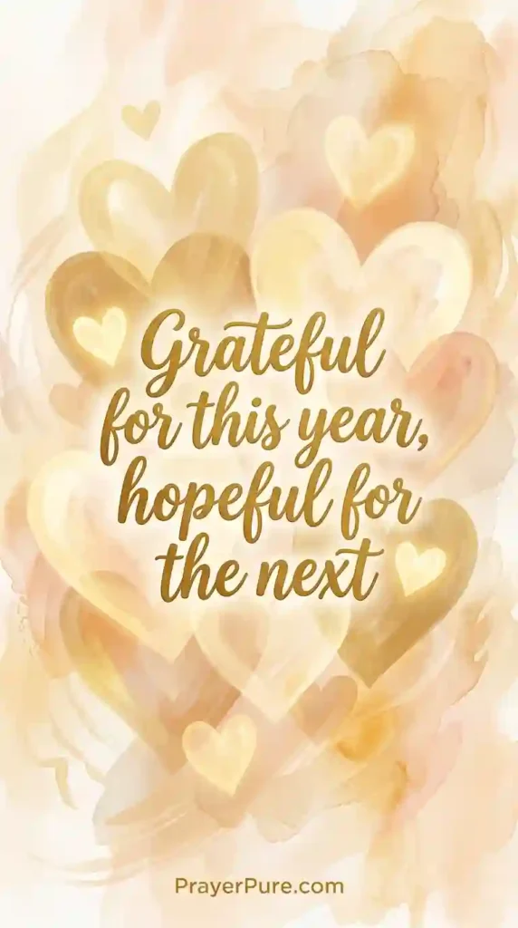 New Year Letter Board Quotes About Gratitude