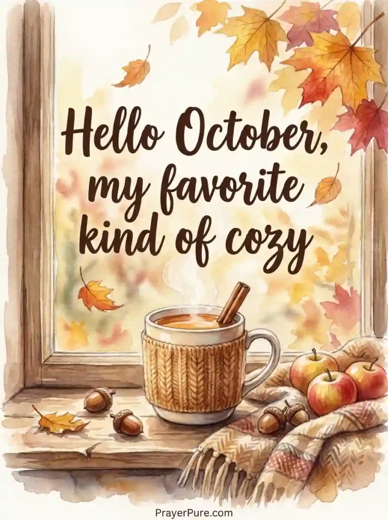 October Captions for Cozy Fall Moments & Photos
