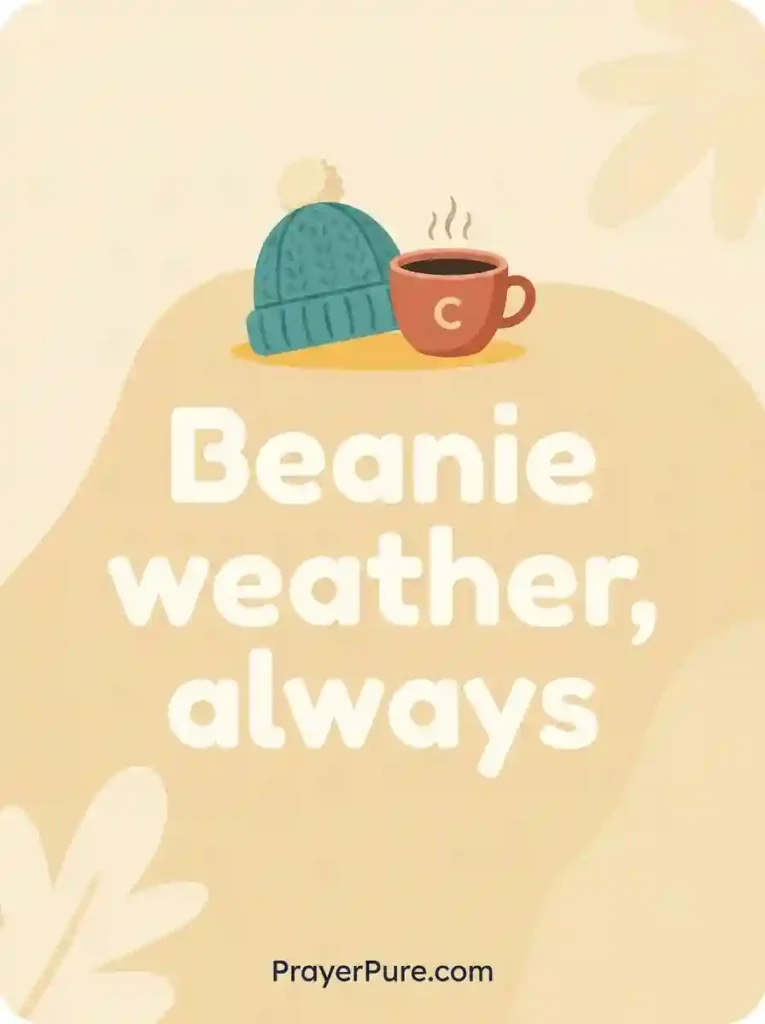 Short Beanie Captions