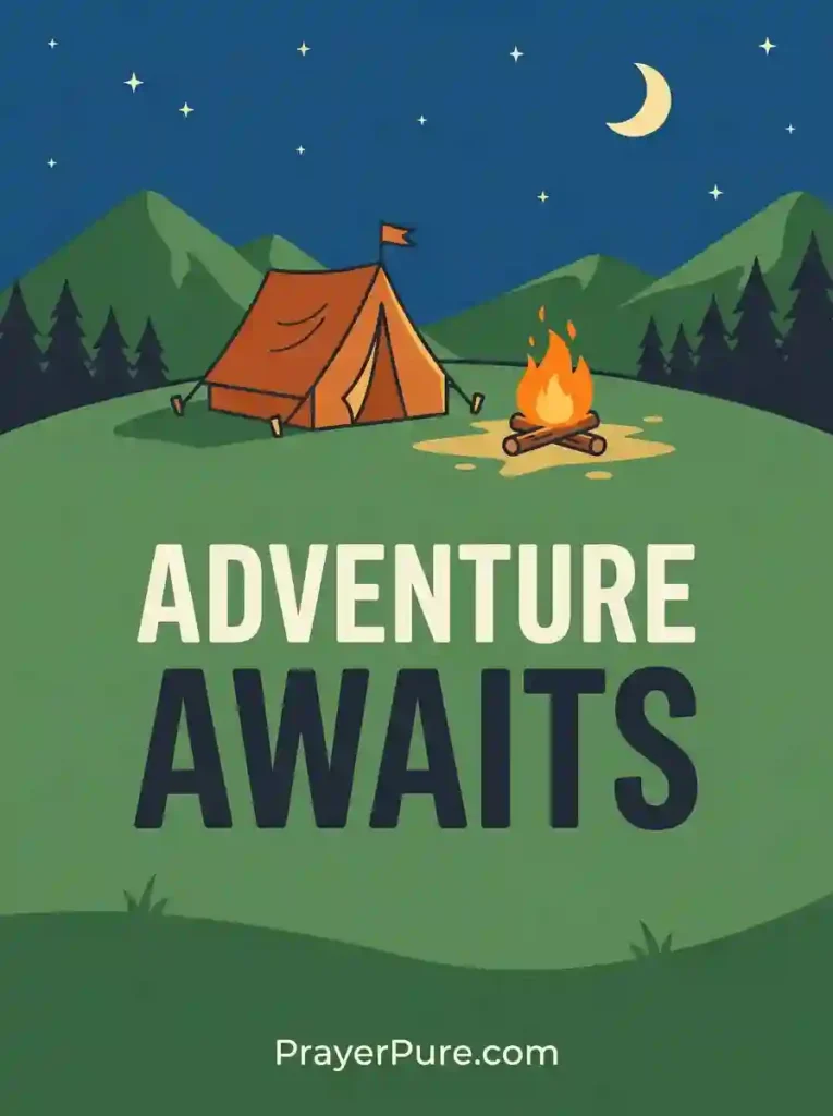 Short Camping Captions