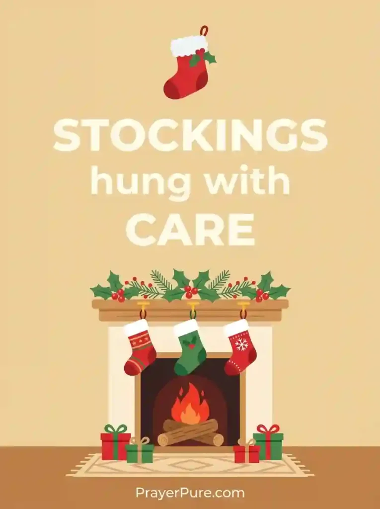 Short Christmas Stocking Captions