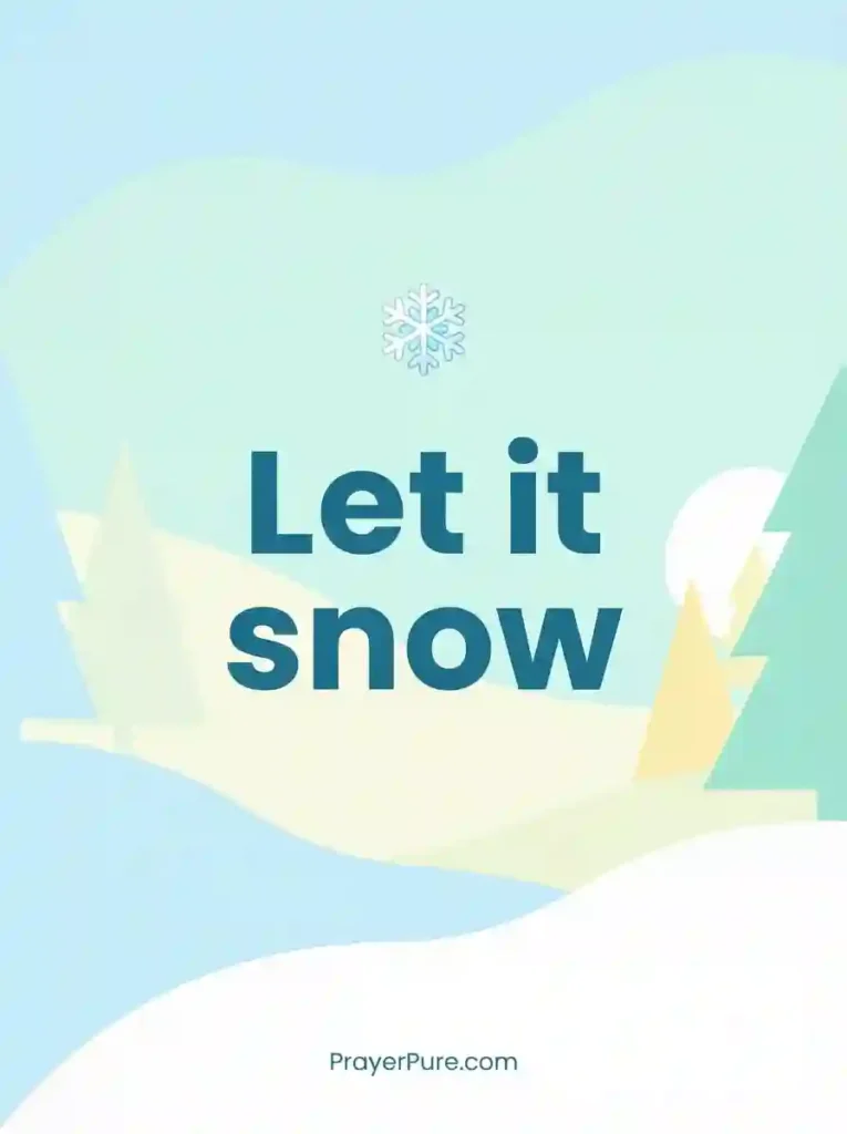 Short Snow Captions