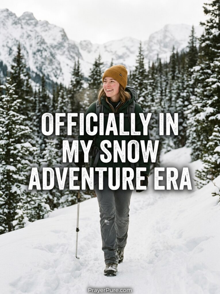 Snow Adventure Captions for Instagram
