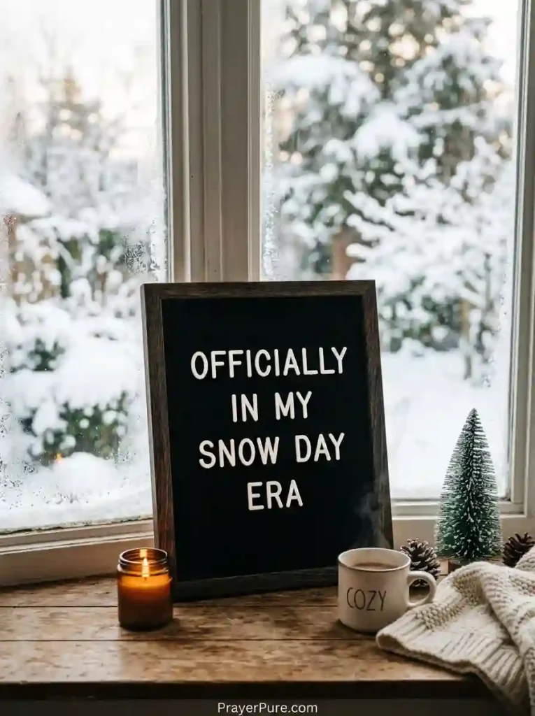 Snow Letter Board Quotes About Hot Cocoa