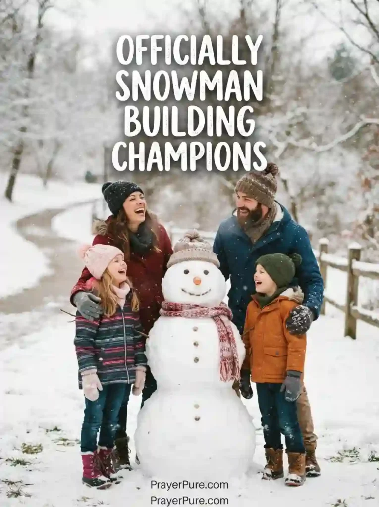 Snowman Captions for Instagram