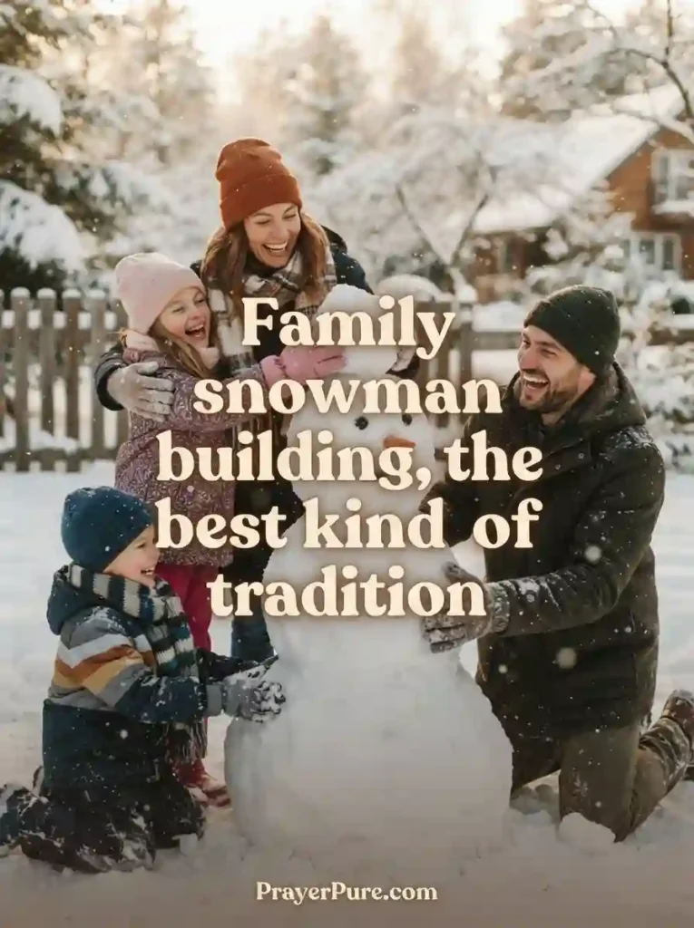 Snowman Captions for Kids