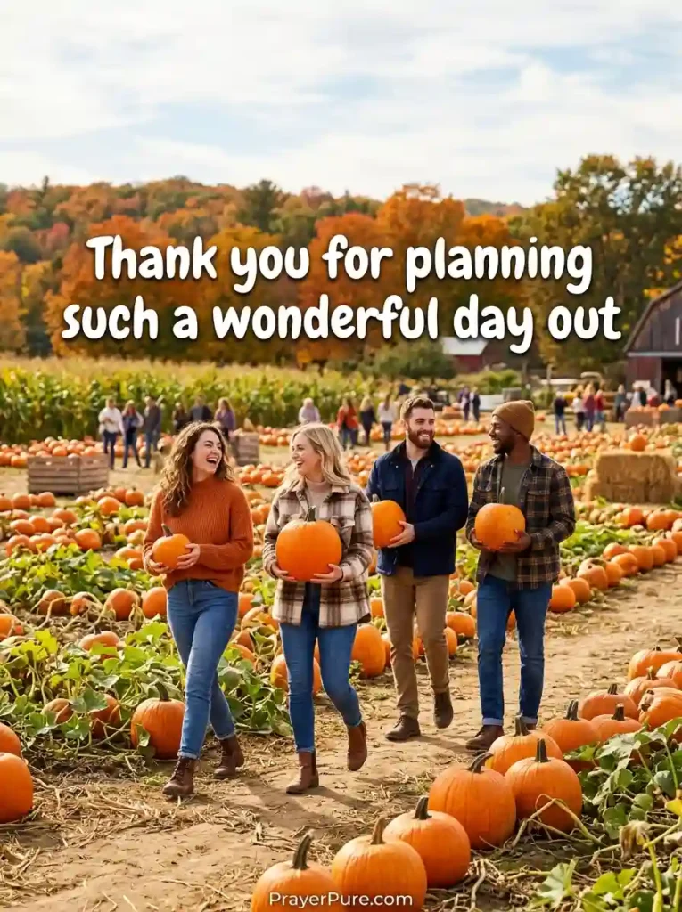 Thank You Messages for Hosting the Outing