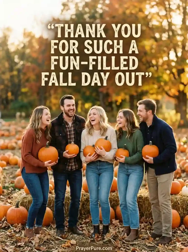 Thank You Messages for a Fun Fall Day