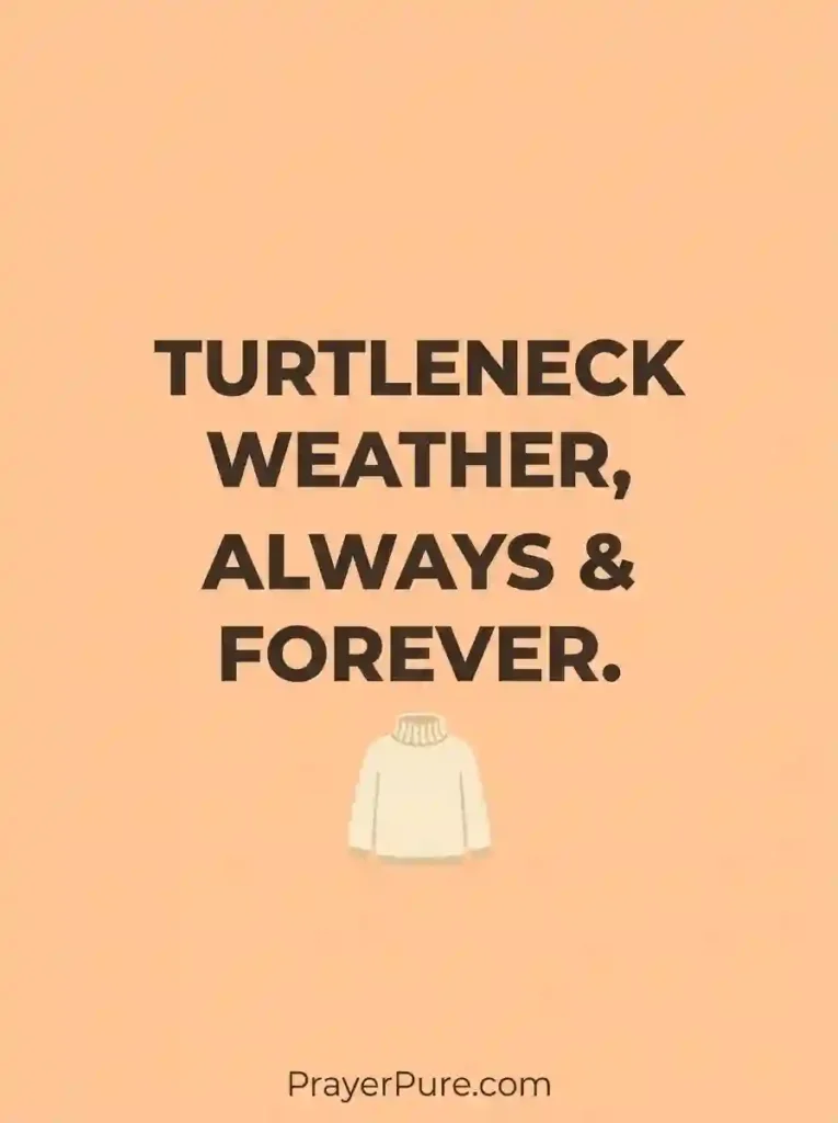 Turtleneck One-Liners