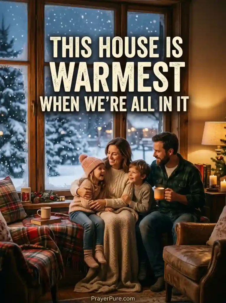 Winter Letter Board Quotes About Family