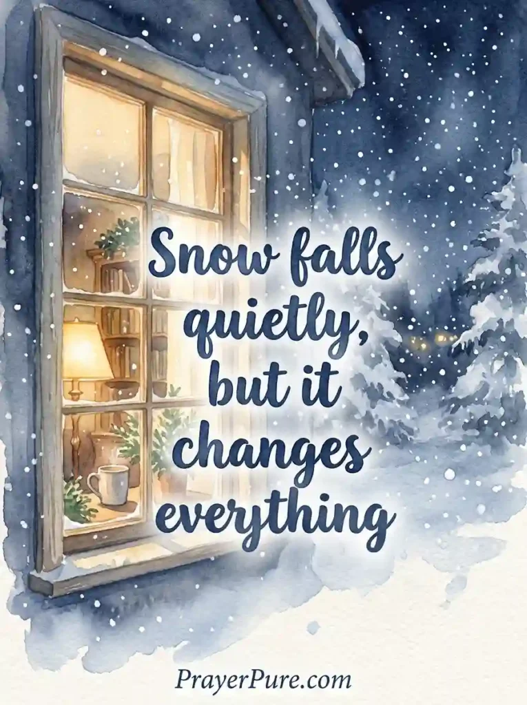Winter Letter Board Quotes About Snow