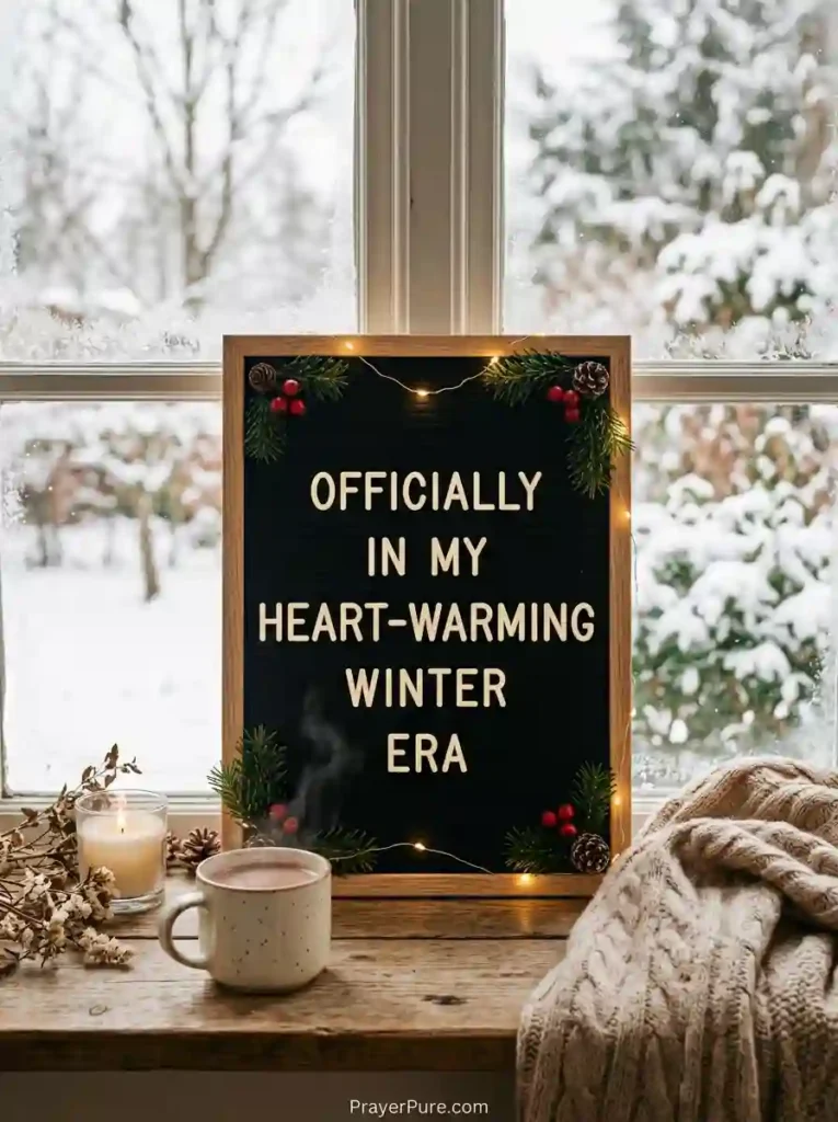Winter Letter Board Quotes for Instagram