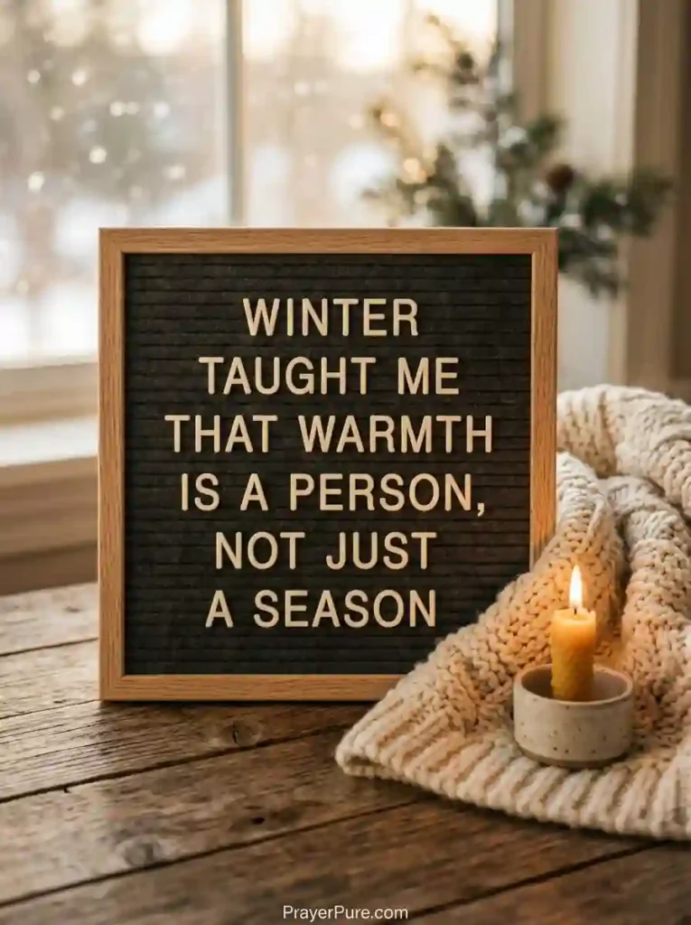 Winter Letter Board Quotes to Warm Your Heart