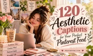 120 Aesthetic Captions for Your Perfect Pinterest Feed