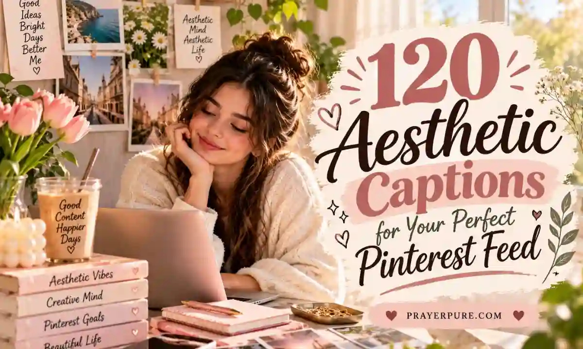 120 Aesthetic Captions for Your Perfect Pinterest Feed