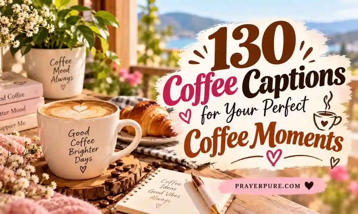 130 Coffee Captions for Your Perfect Coffee Moments