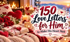 150 Love Letters for Him to Make His Heart Melt