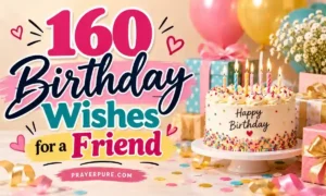 160 Birthday Wishes for a Friend