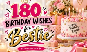 180 Birthday Wishes for Bestie