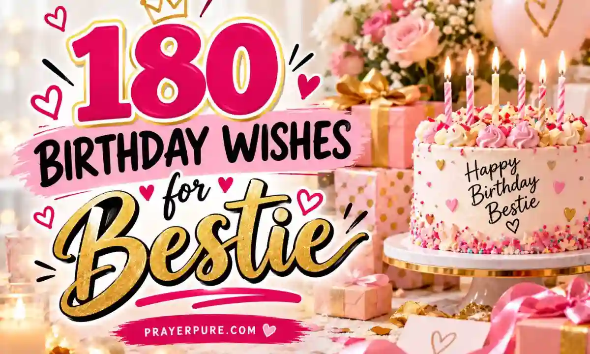180 Birthday Wishes for Bestie