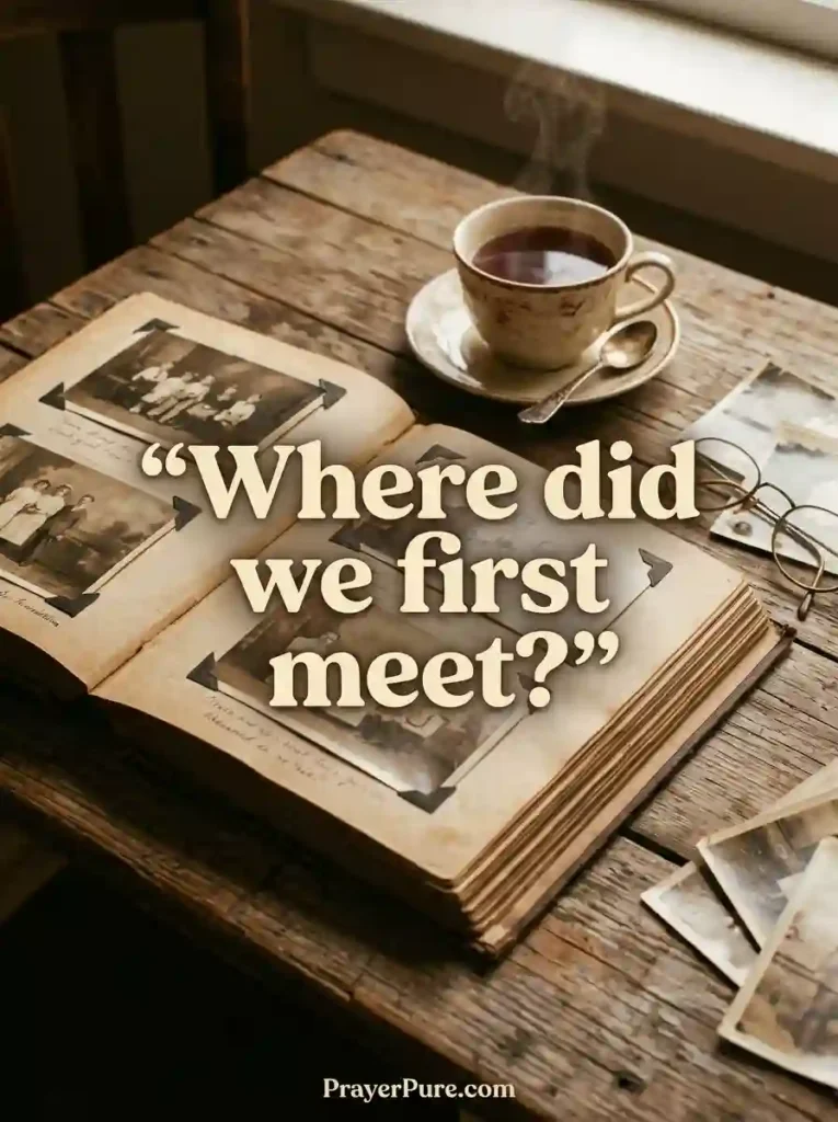 Best Friend Questions About Memories
