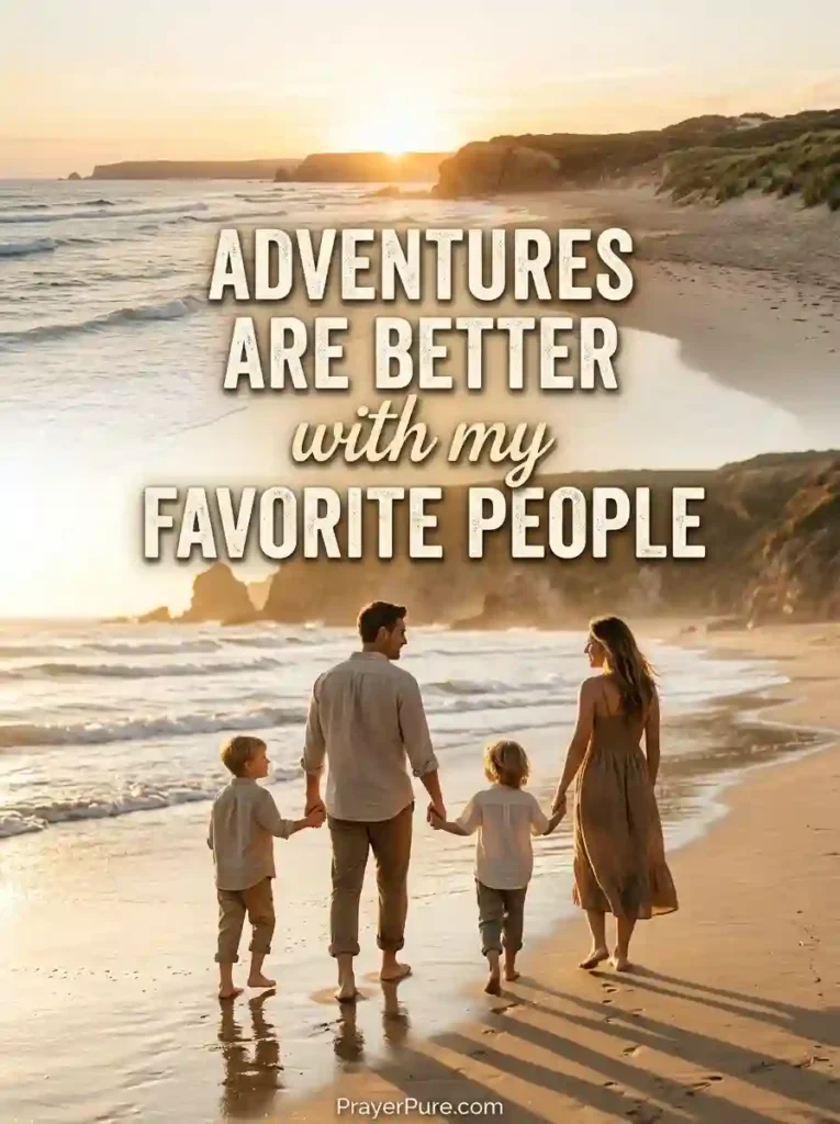Family Captions for Vacations and Adventures