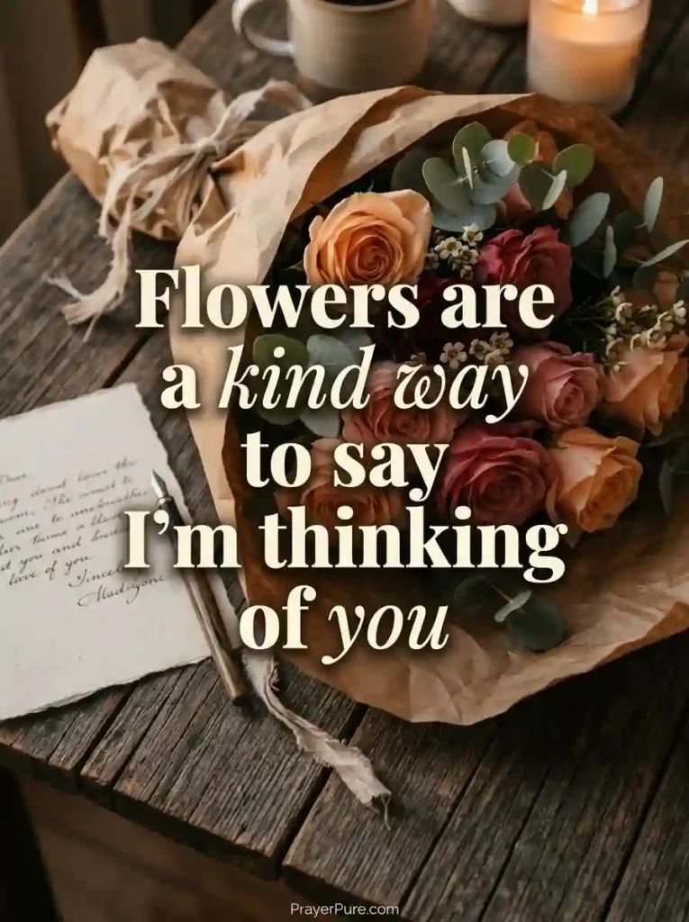 Flower Captions for Bouquets and Gifts