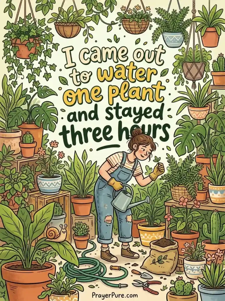 Funny Gardening Captions