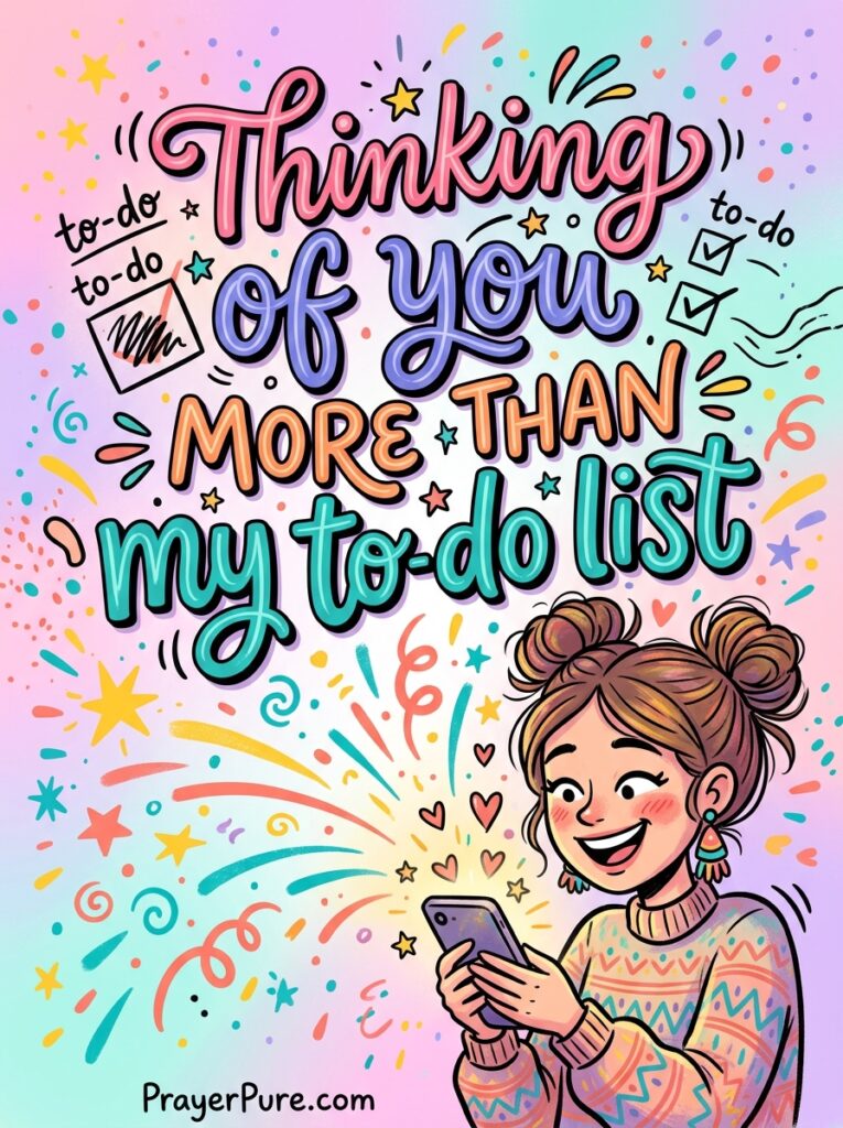 Funny Thinking of You Texts for Him