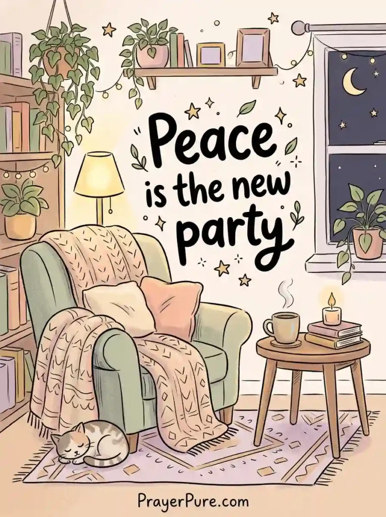 Lowkey Captions About Peace and Staying In