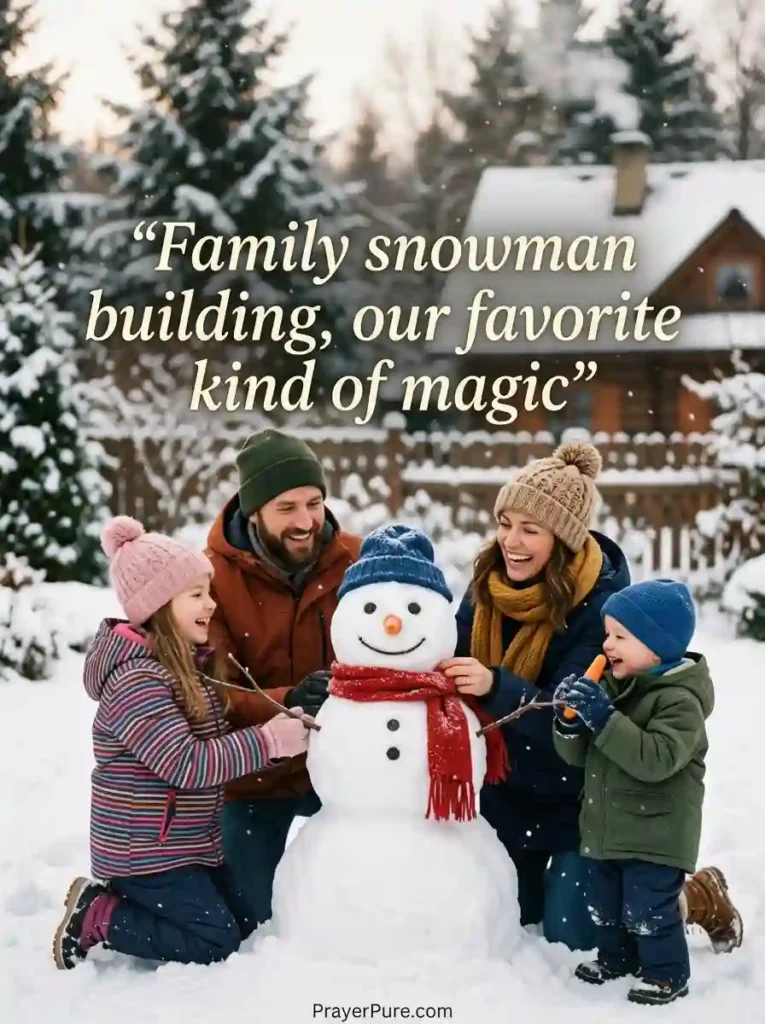 Snowman Quotes About Family Tradition