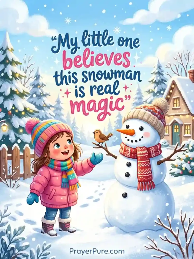 Snowman Quotes About Kids and Wonder